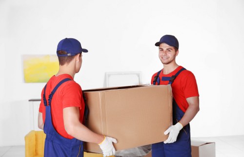 Storage facility safety overview with secure, orderly units
